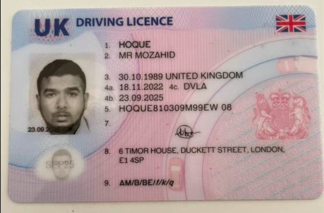 Buy uk drivers license